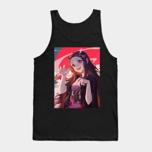 Nezuko Tank Top